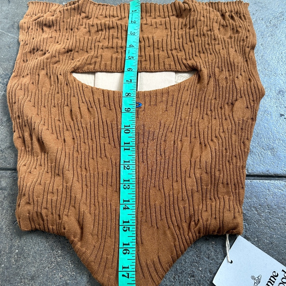 Vivienne Westwood Brand New 1,240$ Kate Corset from S/S 2022 w/ orb - Picture 6 of 15